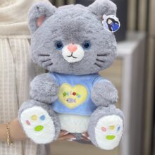 عروسک گربه لباس ماهی